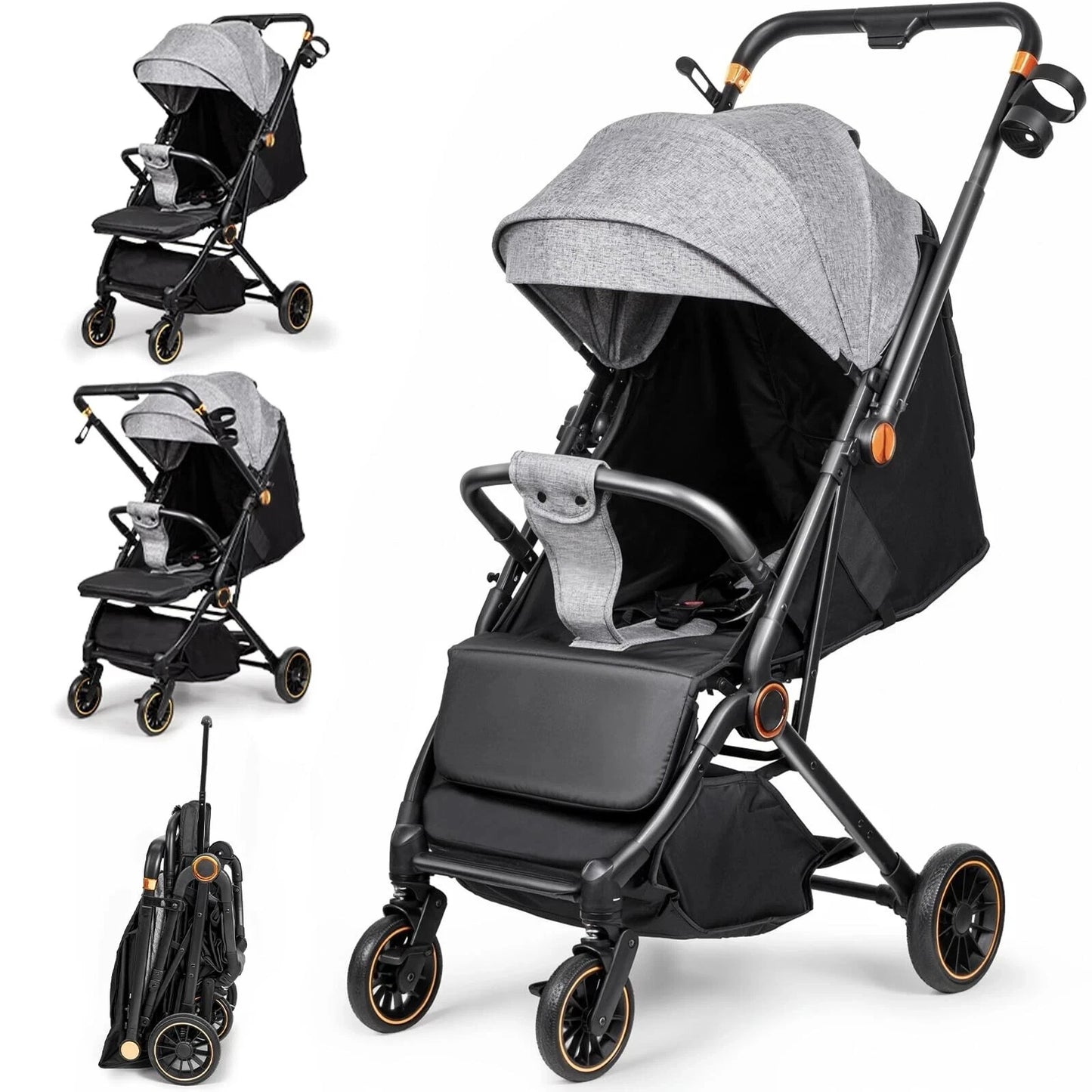 Dream On Me Compact Baby Stroller Lightweight Stroller