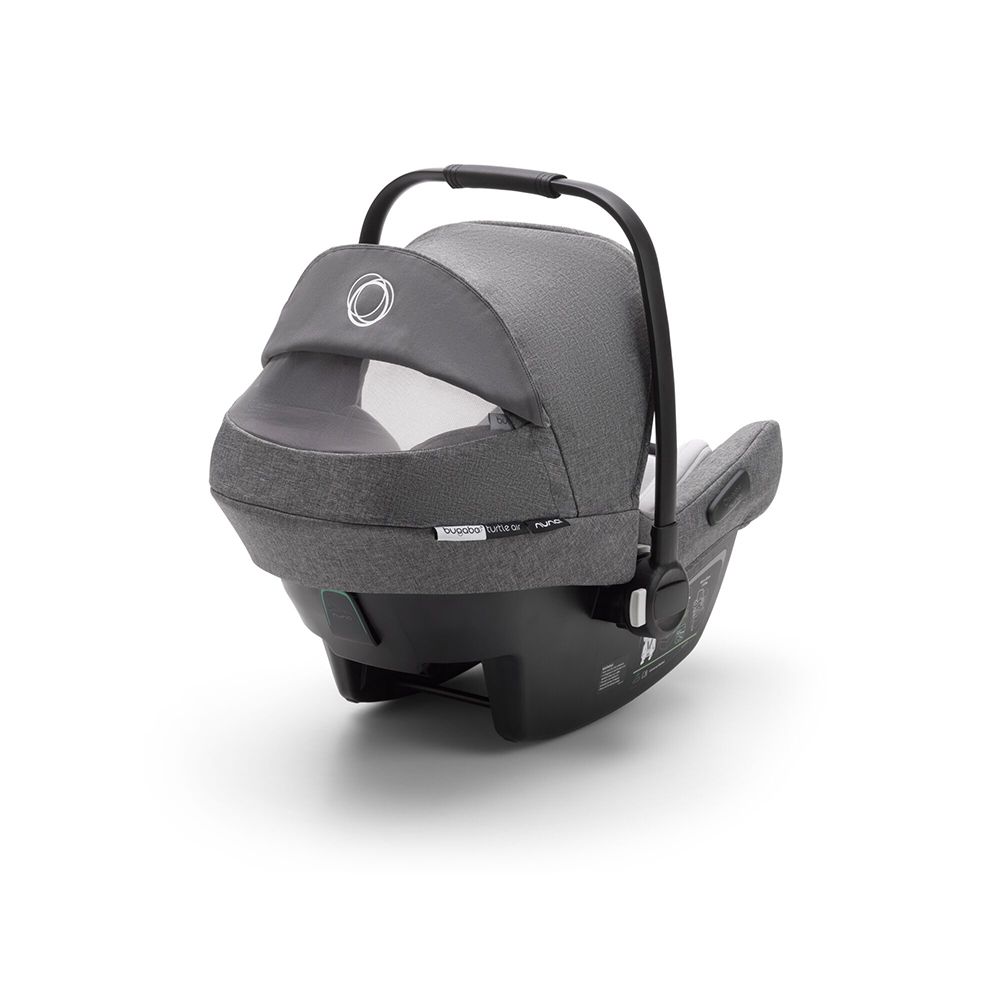Bugaboo Turtle Air Infant I-Size Car Seat Grey Melange & Base