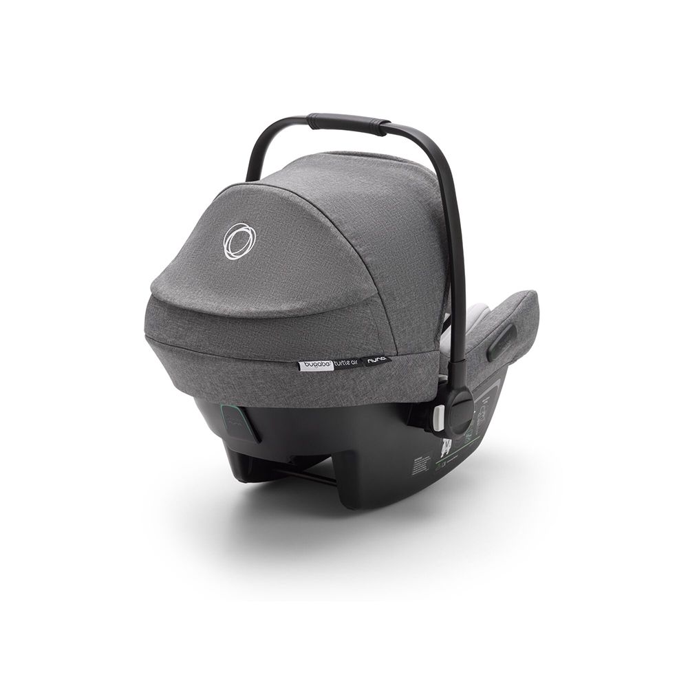 Bugaboo Turtle Air Infant I-Size Car Seat Grey Melange & Base