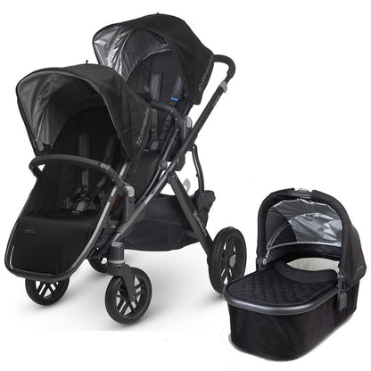 2017 Uppababy Vista Double Pushchair with Carrycot - Jake