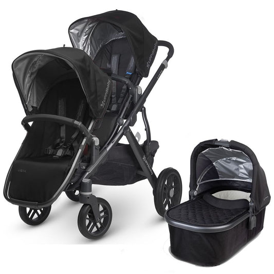2017 Uppababy Vista Double Pushchair with Carrycot - Jake