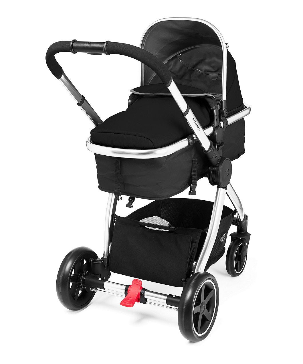 Mothercare 4-wheel Journey 3 in 1 Travel System - Black
