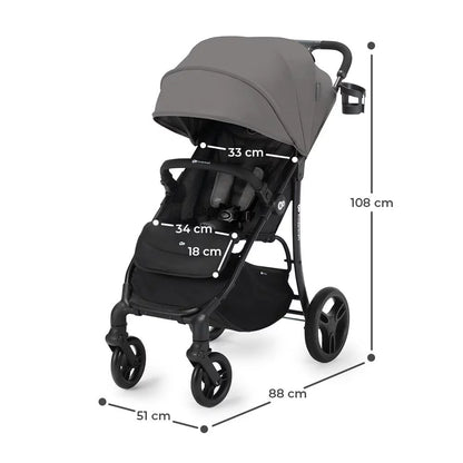 Kinderkraft Askoy Buggy - Charcoal
