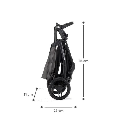 Kinderkraft Askoy Buggy - Charcoal
