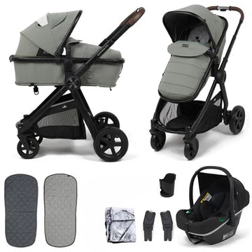 Babylo Panorama XT 3 in 1 travel system – Grey Melange